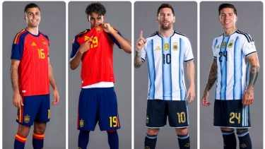 Argentina, Spain to wear home kits in World Cup final