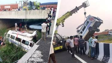 রাজস্থানের কোটায় তীর্থযাত্রীবাহী বাস খাদে পড়ে নিহত ৮
